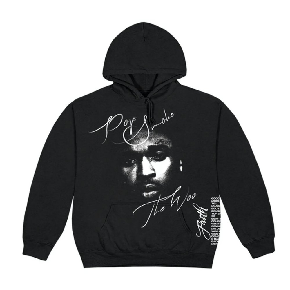 Pop Smoke vlone hoodie size S & L